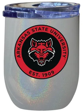 Arkansas State 12 oz Insulated Wine Stainless Steel Tumbler  Officially Licensed Collegiate Product