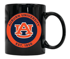 Auburn Tigers 12 oz Ceramic Coffee Mug Circle Design Officially Licensed Collegiate Product