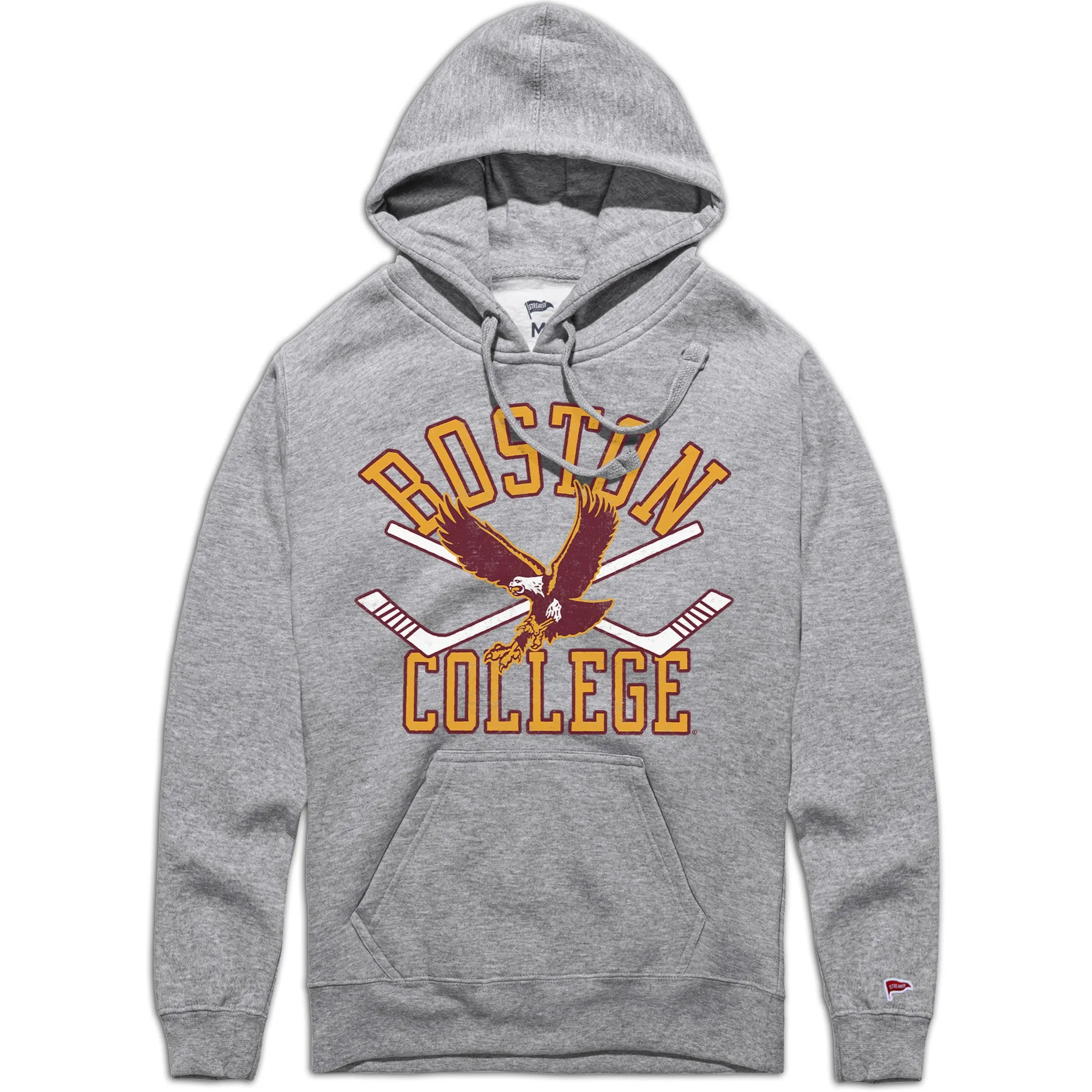 Boston College Vintage Hockey Hoodie