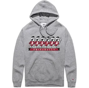 Boston University Vintage Hockey Lineup Hoodie