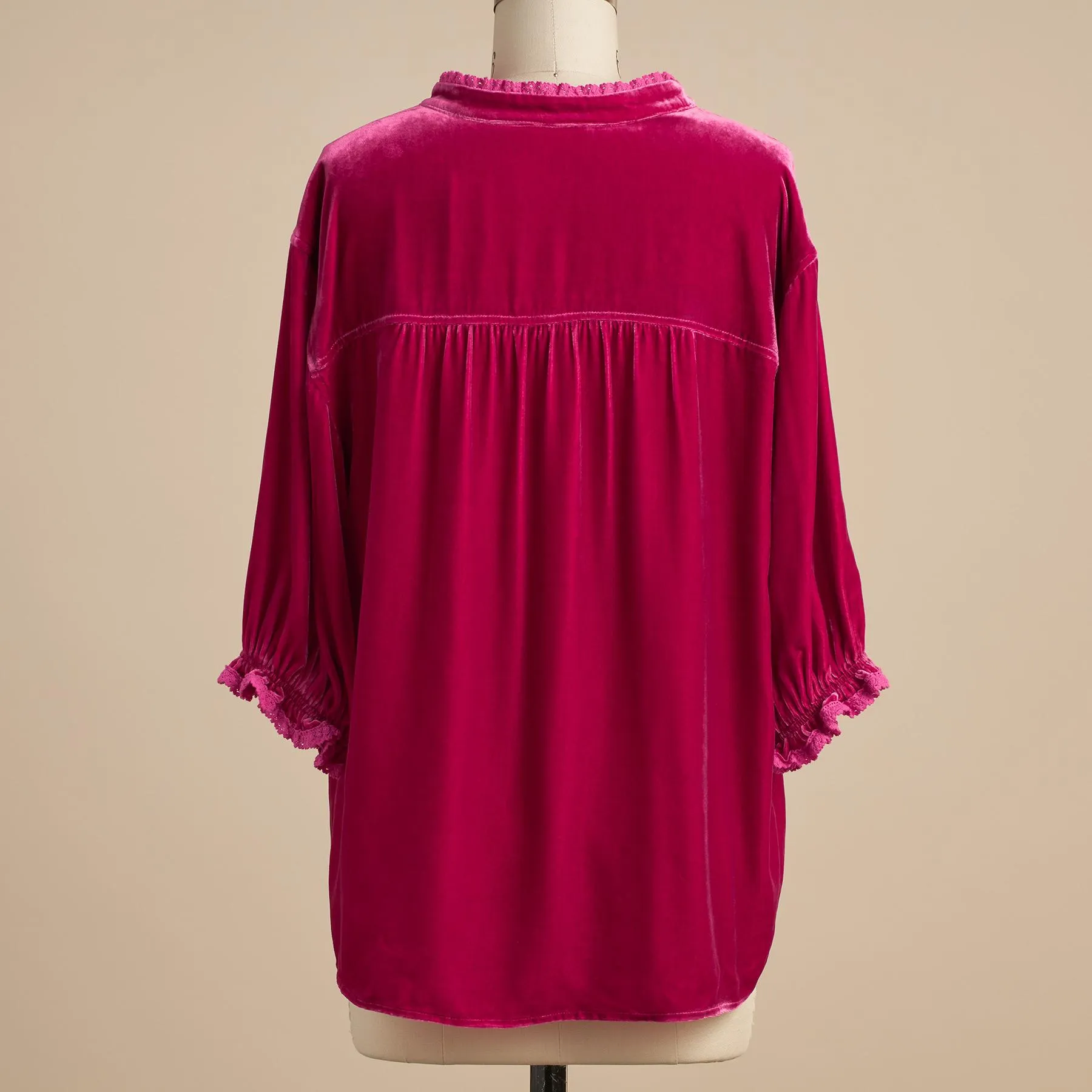 Romance Imagined Velvet Top