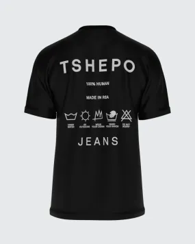 TSHEPO SELF-CARE T-SHIRT, BLACK